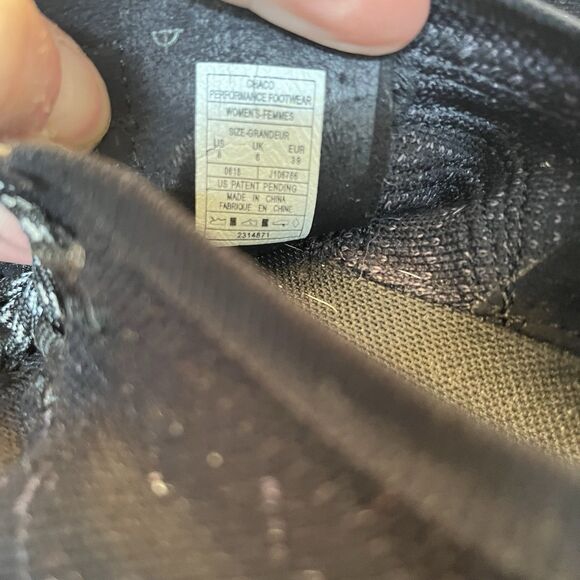 Chaco Women’s Size 8 Scion Black Mesh Hiking Sneakers Shoes - Picture 10 of 10